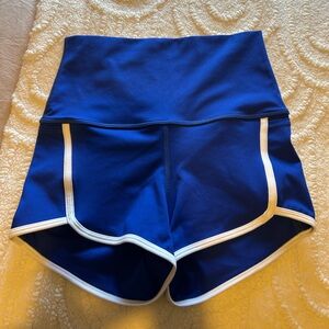 FP Movement Blue and White Island Time Shorts